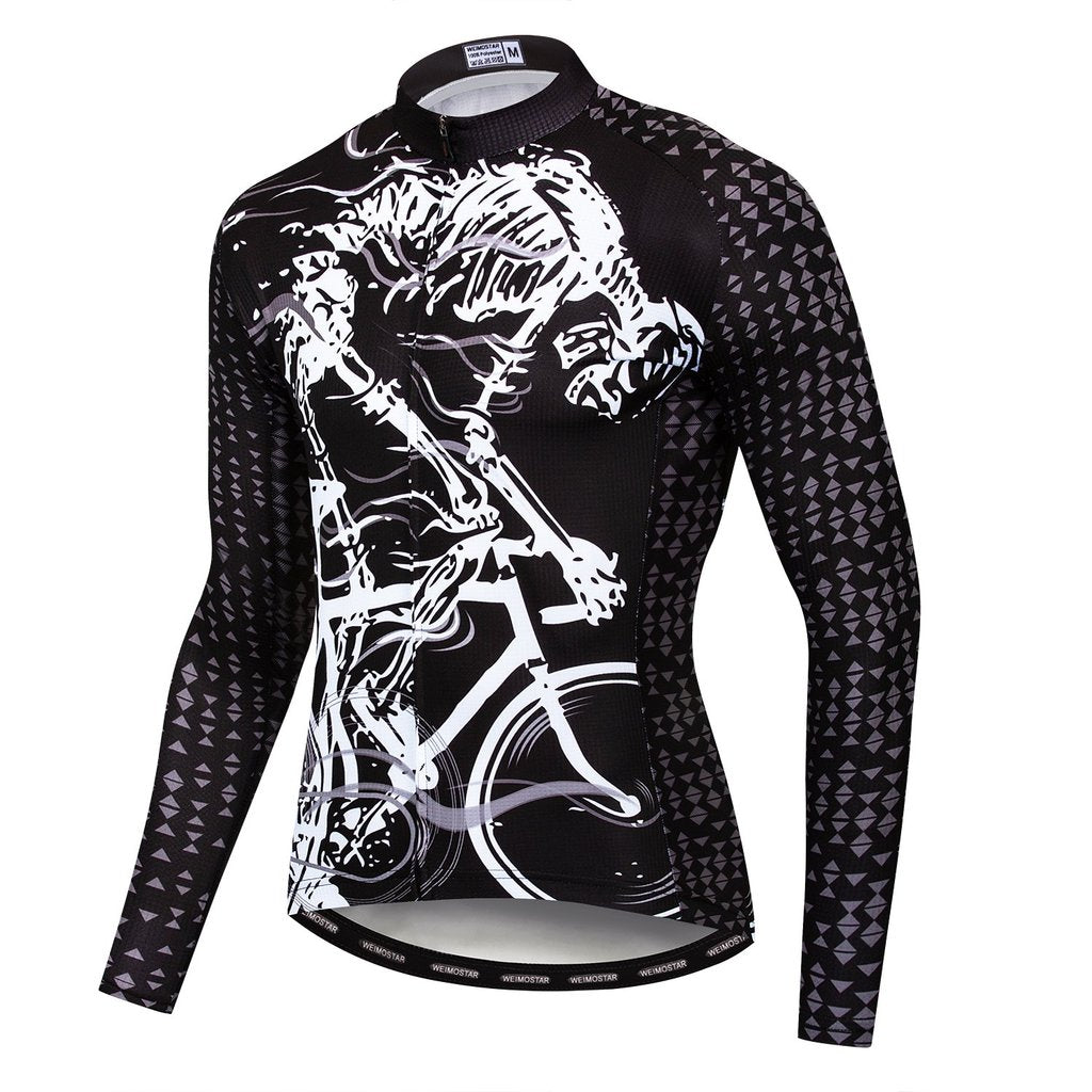 Riding Bicycle Jersey Long Sleeve Cycling Jersey Riding Bicycle Jersey Long Sleeve Cycling Jersey